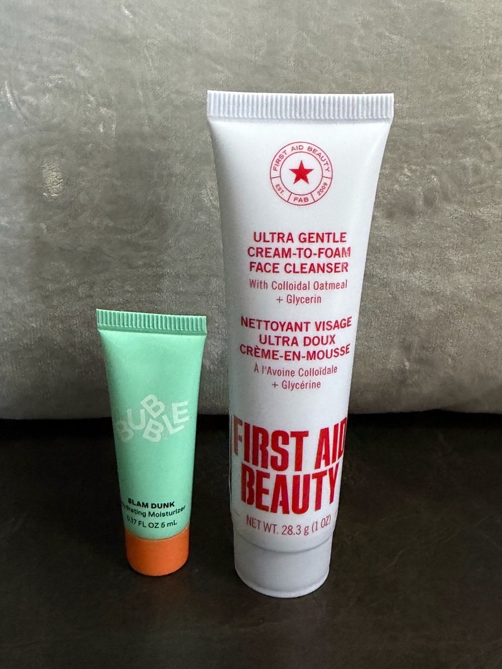 🌼 4/$13 - New 2 piece skincare products (First Aid Beauty & Bubble moisturizer)